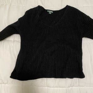 Black wild fable sweater